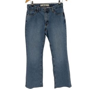 Gap y2k stretch flare light wash jeans size 8